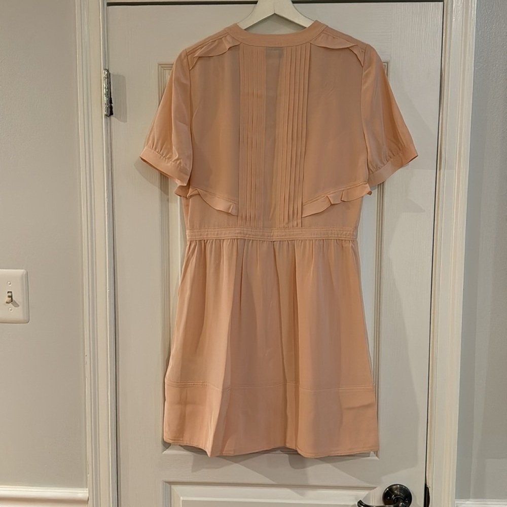 Coach Peach Ruffled Dress - Picture 3 of 4